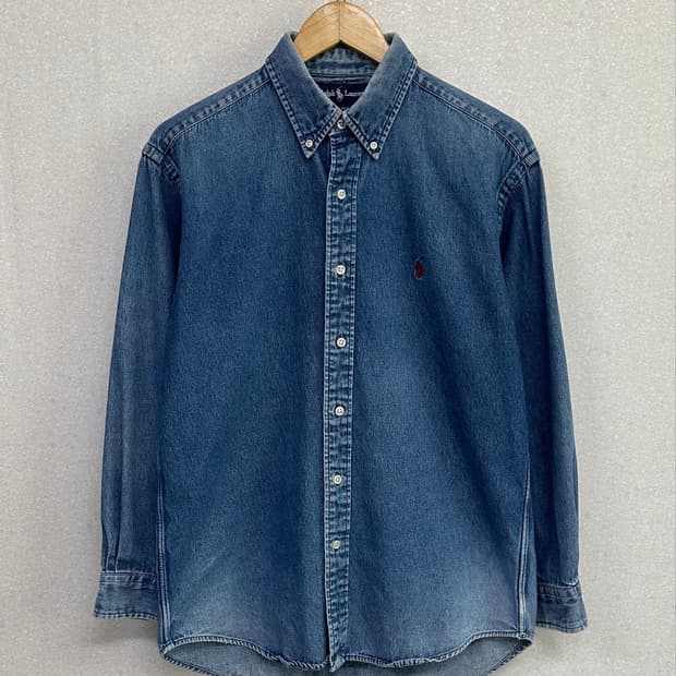 (M)90'S 폴로 데님 셔츠-M2544
