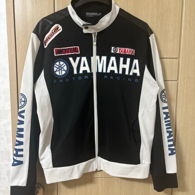 야마하 레이싱 블랙 져지