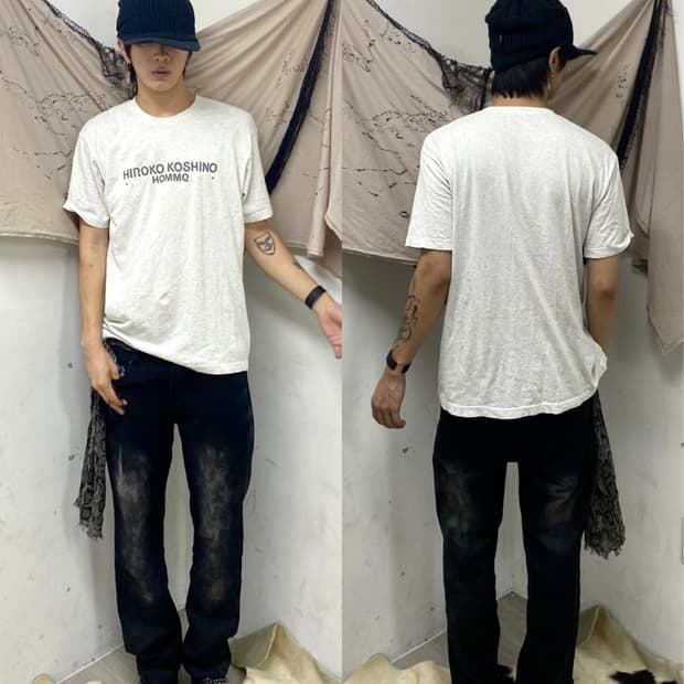 (Hiroko Koshino)Minimal Over-Size tee