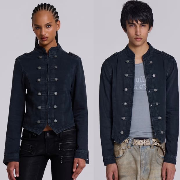 제이디드 런던 레벨 자켓 워시드 블랙 