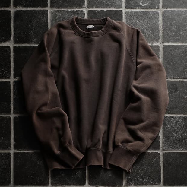 [44] 오베르쥬 어드레서 샵 별주 60s 스웻 브라운블랙