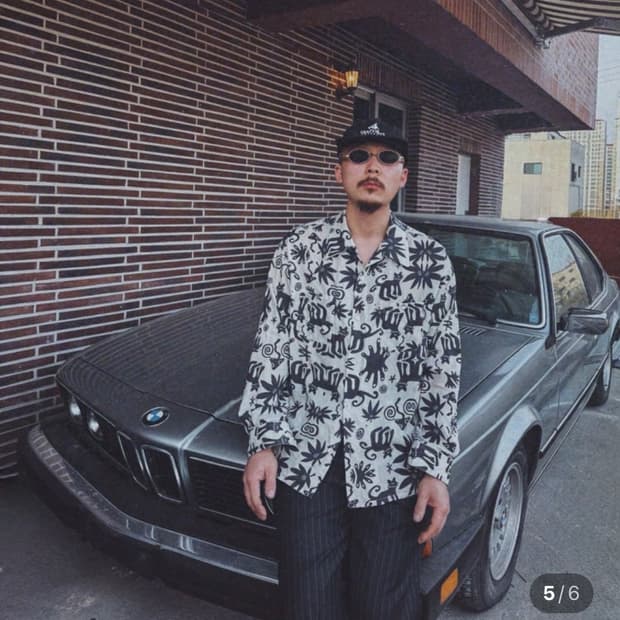 시나가와블루스 레이온 셔츠