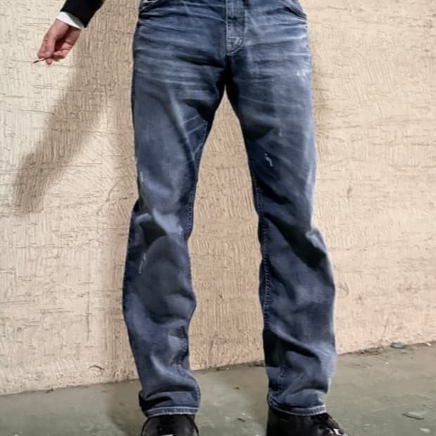 버커루 리얼 데님 스트레이트핏 31