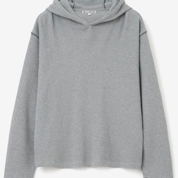 밀로아카이브 롱슬리브 후드티