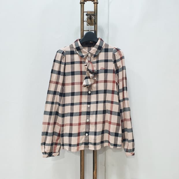 DAKS 닥스 키즈 체크 셔츠 남방 15Y (여아동)