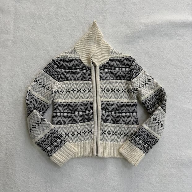 XS GAP 울 니트집업 가디건 0317T