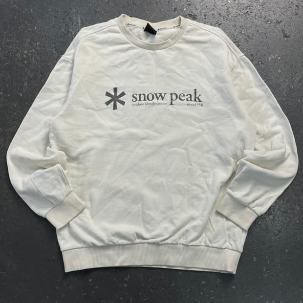 105 스노우피크 맨투맨 