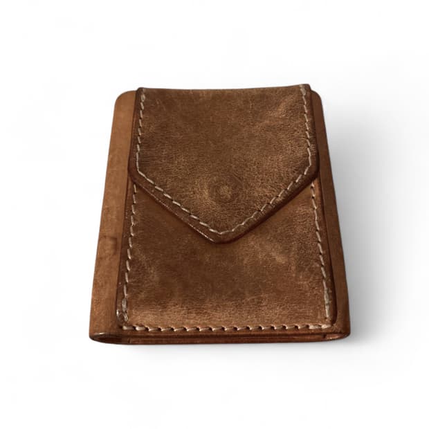 헨더스킴 트리폴드 소가죽 지갑