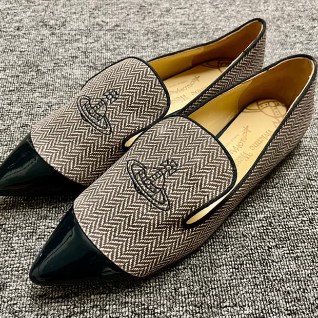 [240] 비비안웨스트우드 헤링본 로퍼 