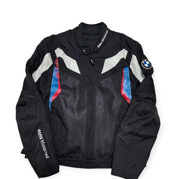 BMW 모토라드 블랙 라이딩 자켓