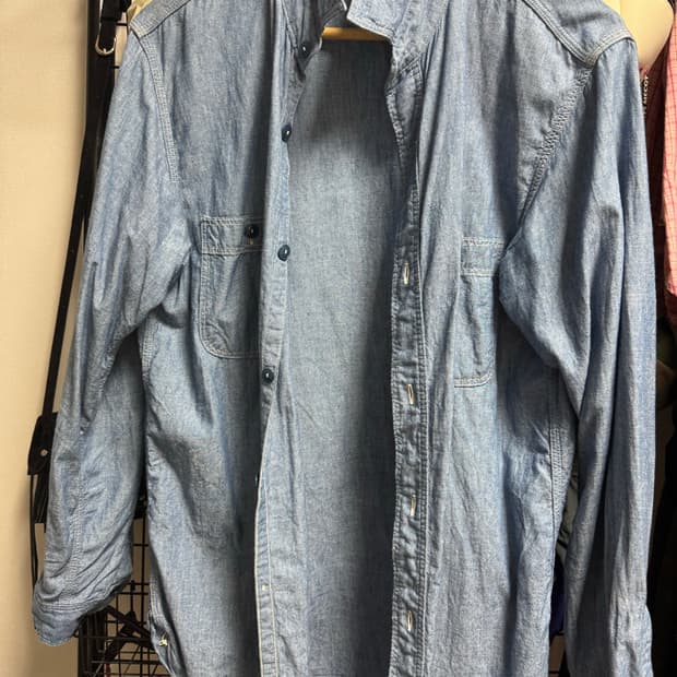 오어슬로우 샴브레이 셔츠 4 (100) 사이즈