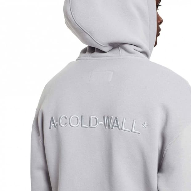 A-Cold-Wall* 로고 후드집업