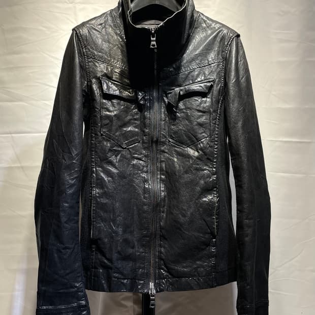 Buffalo bobs lamb high neck jacket (1)