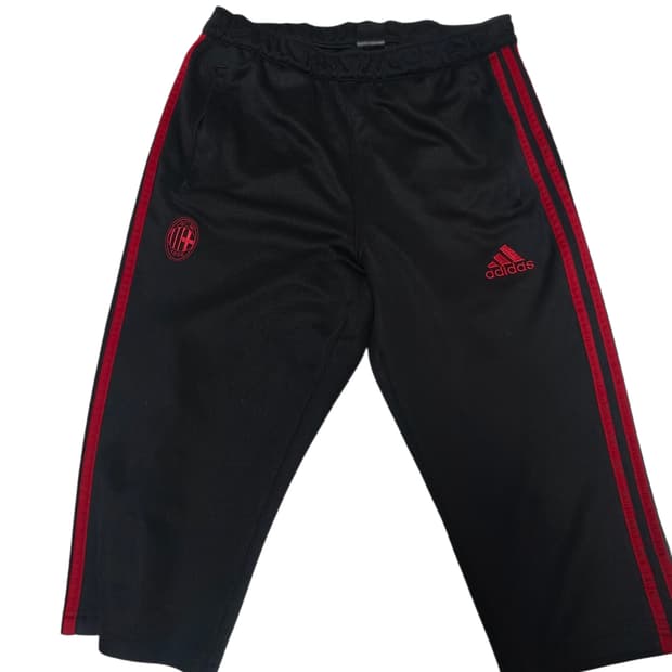 [아디다스] 블록코어 근본 AC밀란 검빨 6부 트랙 팬츠 105