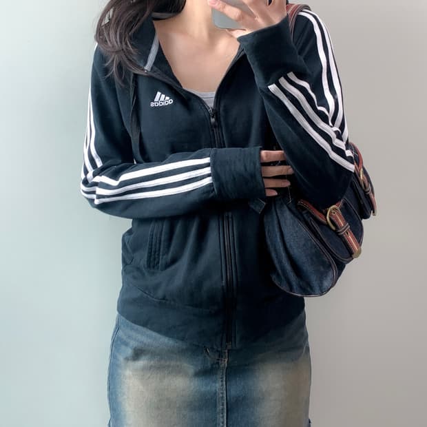 아디다스 후드집업