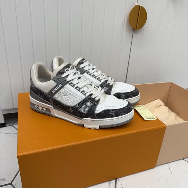 [25년/7사이즈] 루이비통 신상 데님 스니커즈