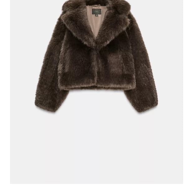 자라 브라운 퍼자켓