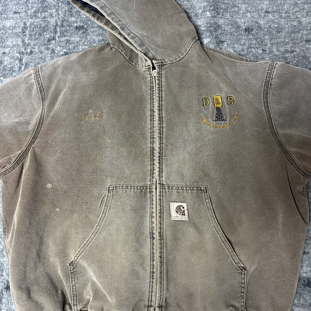 칼하트 샌드스톤 액티브 자켓 j130 빈티지