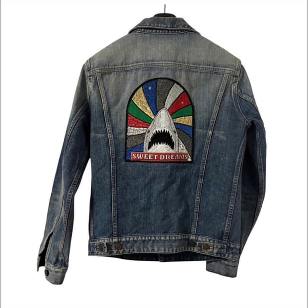 생로랑 에디슬리먼 스윗드림 샤크 데님자켓