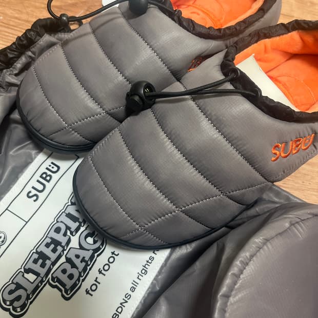 새상품)) BDNS SUBU 신발 그레이 00사이즈