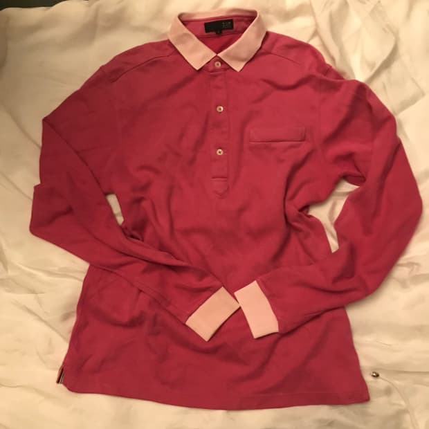 jpn Vintage 23onward 갸루 핑크 롱슬리브