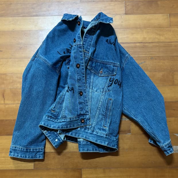 vintage pauline blue denim jacket