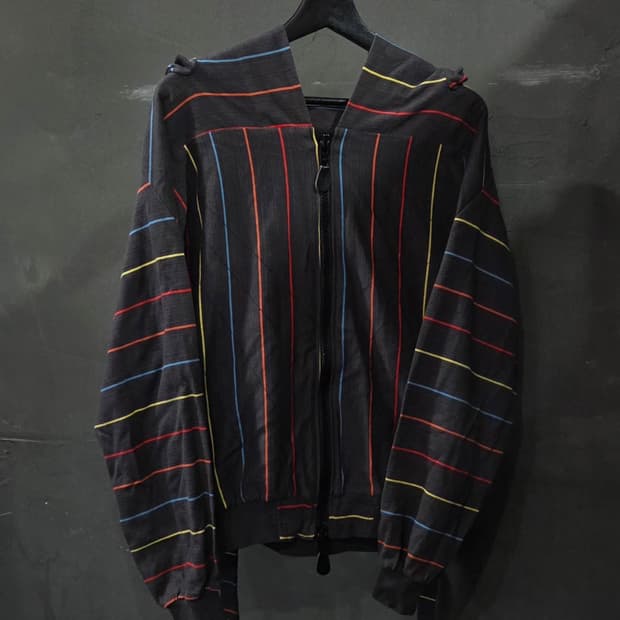 Bernhard Willhelm Stripe Hood