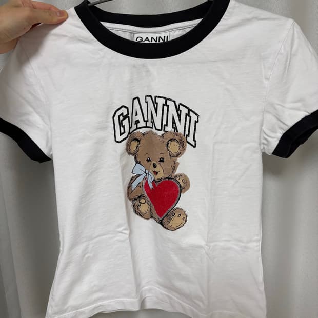 가니 베어 티셔츠 m