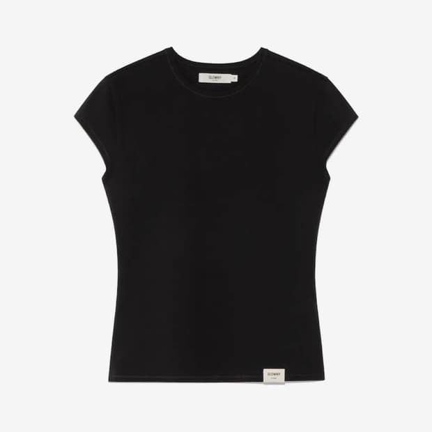 글로니(Glowny) G SLIM TEE 지 슬림 티 블랙 black s