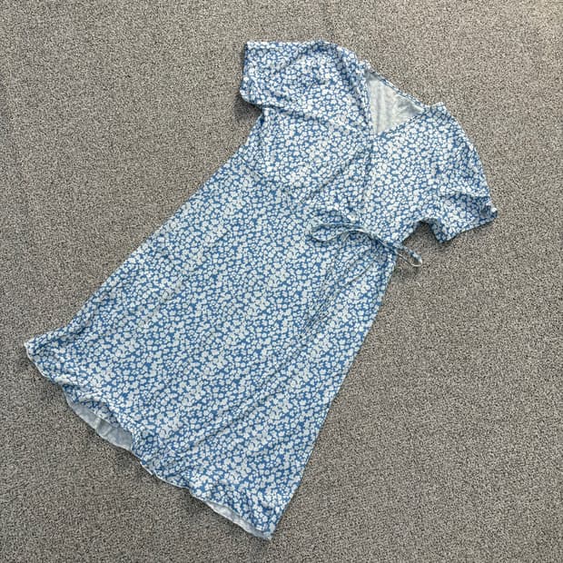 실측확인 데일리 반팔 원피스 0427J