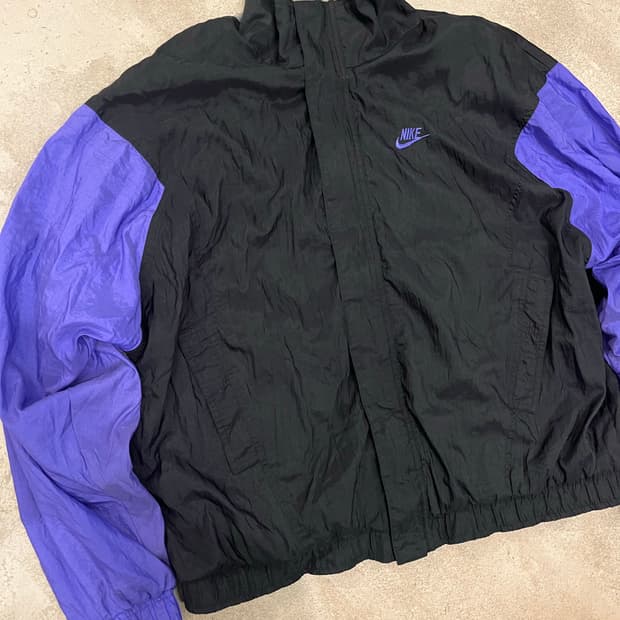 빈티지 90s 나이키 짚업