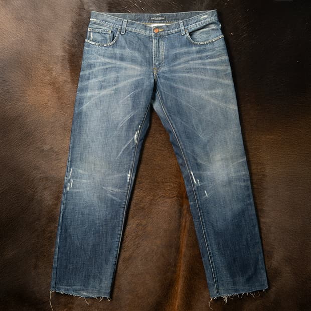 [36] 돌체앤가바나 14시즌 데미지 워시드 데님팬츠 MB-1400 