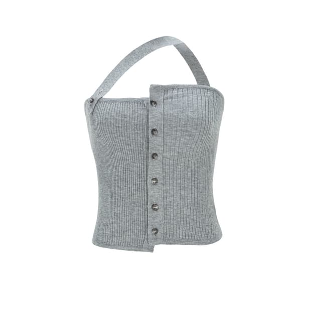 보헤미안서울 니트 뷔스티에