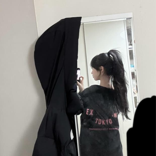 데우스 후드집업 도쿄 핑크 L