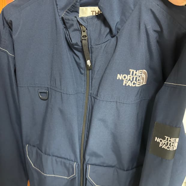 노스페이스 화이트라벨 닐턴 바람막이 네이비