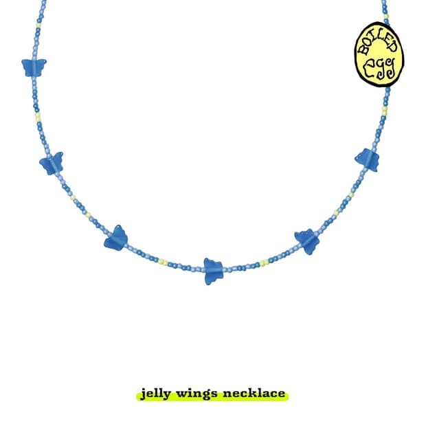 jelly wings necklace