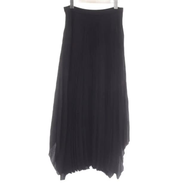 헬무트랭 플리츠 롱스커트