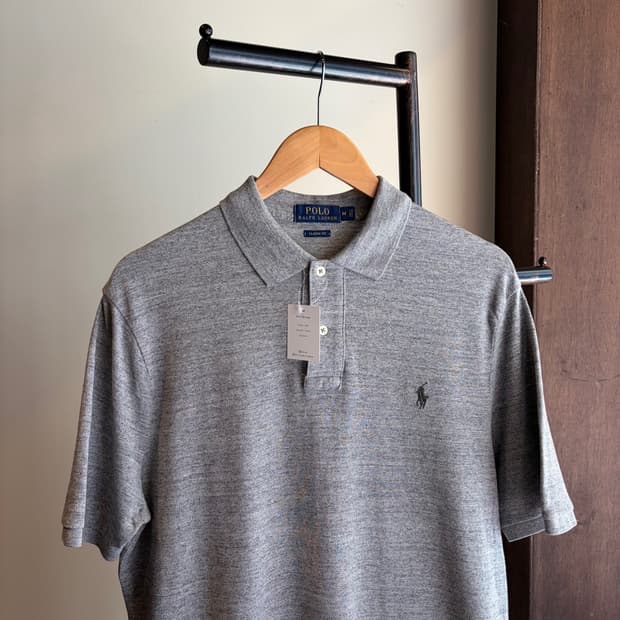 16775 - 폴로 랄프로렌 그레이 반팔 카라티