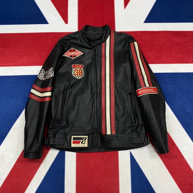 션 좀 엠아이케이 뉴욕 모터 레이싱자켓 XL