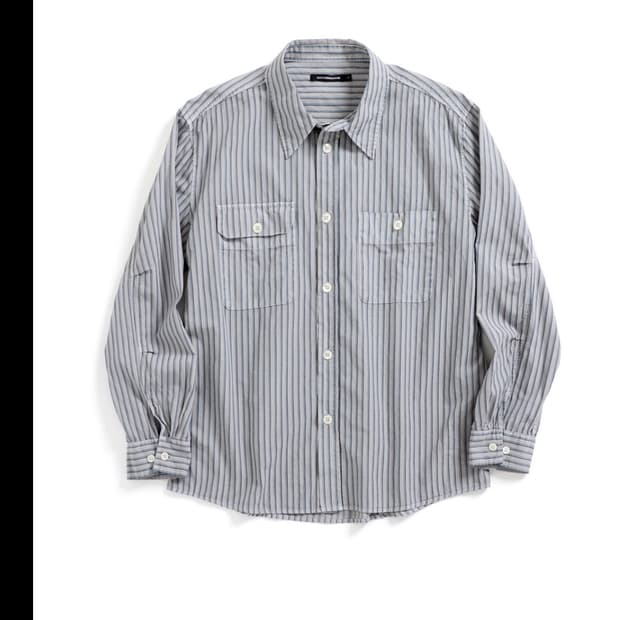 해칭룸 24f/w stripe shirt