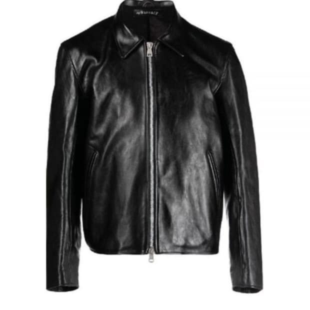 아워레가시 미니레더 자켓 48