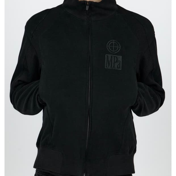 MPa CONTRAST ZIPPED JACKET