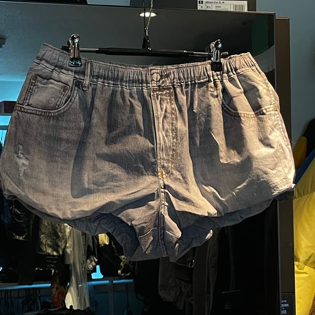 아크네 디지털나염 팬츠