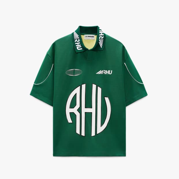 자라 x 루이지 zara rhude / 반팔 폴로티 / L