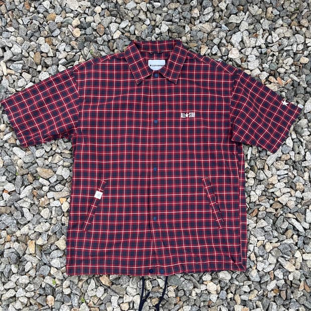 CONVERSE  셔츠 체크자켓 (실측확인)