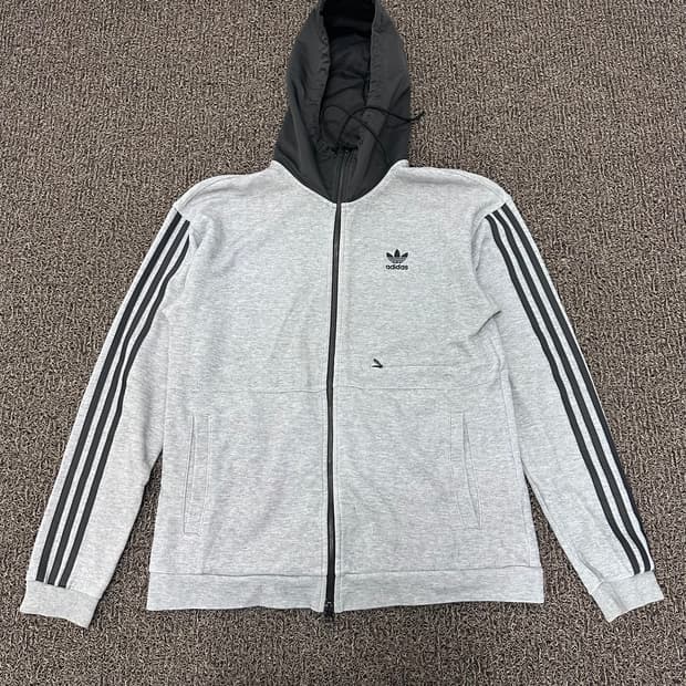 아디다스 파이어버드 후드집업 그레이 105(XL)