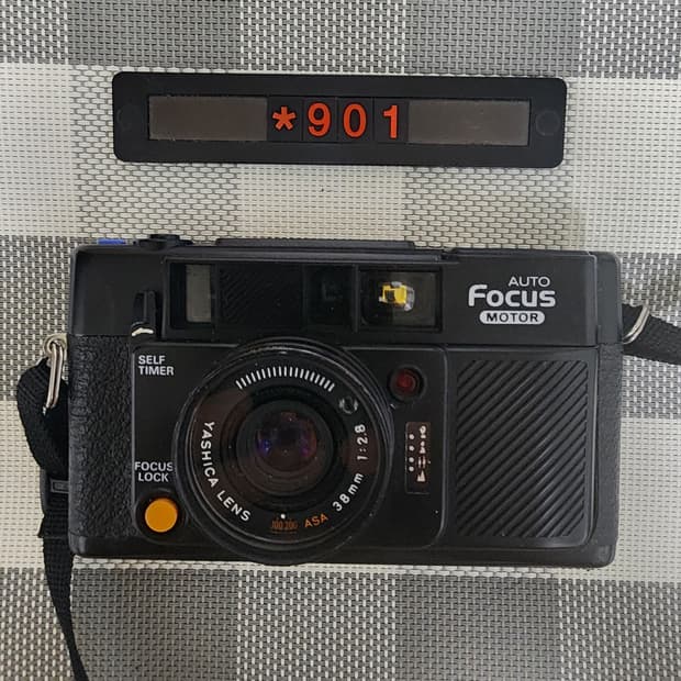 야시카 오토 FOCUS 모터 필름카메라