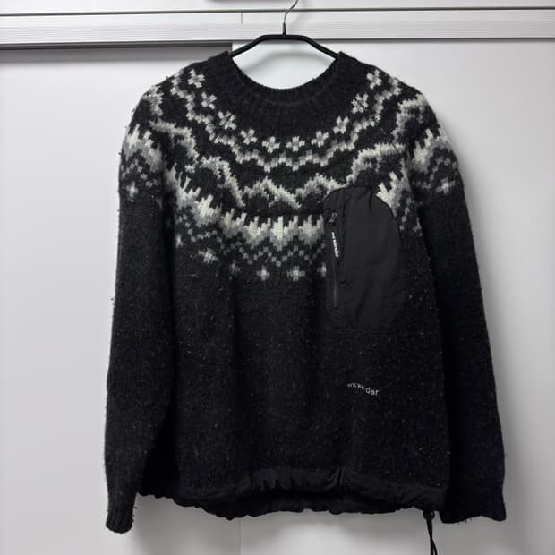 앤드원더 노르딕 니트