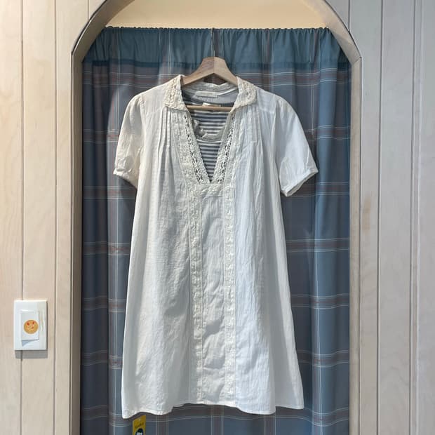 일본빈티지 모리걸 하구미 원피스