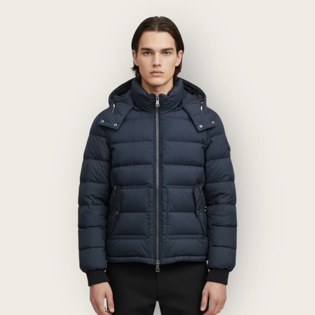 M/ 버버리 구스다운 3WAY 후디 패딩점퍼